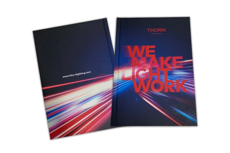 Picture of Notebook Hardcover matt A5 - Thorn 