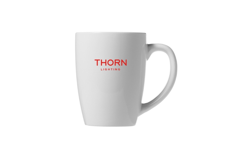 Picture of Ceramic Mug white - Thorn 
